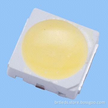 0.5W 5050 SMD PLCC-2 Package 55lm White High-power LEDs, 5.2 x 5.1 x 1.3mm